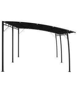 Tenda Parasole da Giardino 6x3x2,55 m Antracite