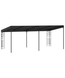 Gazebo a Parete 6x3x2,5 m Antracite