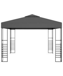 Gazebo da Giardino 3x3 m Antracite