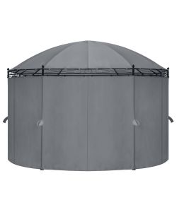 Gazebo con Tende 520x349x255 cm Antracite