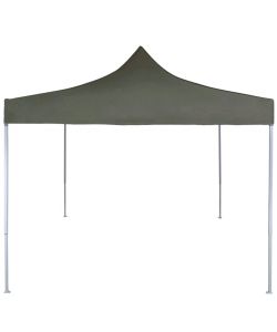 Gazebo Professionale Pieghevole 2x2m in Acciaio Antracite