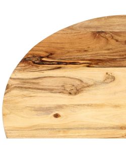 Tavolini Impilabili 3 pz in Legno Massello di Acacia