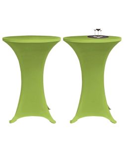 Copritavoli Elastici 4 pz 60 cm Verde