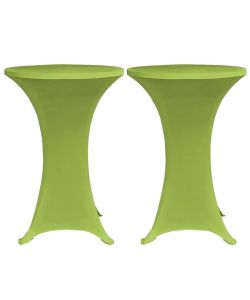 Copritavoli Elastici 4 pz 80 cm Verde