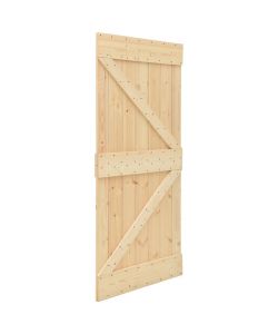 Porta 90x210 cm in Legno Massello di Pino