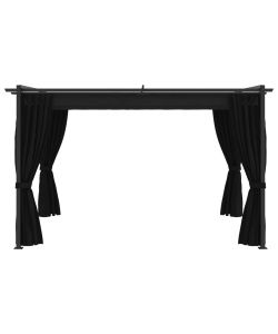 Gazebo 4x3 m Antracite