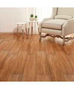 Listoni Pavimenti Non Autoadesivi PVC 4,46mq 3mm Olmo Naturale