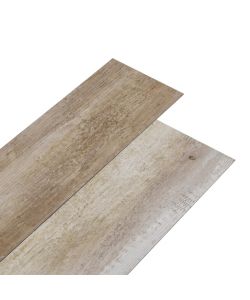 Listoni Pavimenti Non Autoadesivi PVC 5,26mq 2mm Legno Slavato