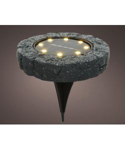 Kaemingk Lampade Solari - Faretto Segnapasso Effetto Roccia 11,2 cm