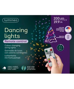 Dancing Lights Filo 200 luci led con telecomando