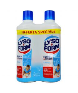 Lysoform Casa Disinfetta e Pilisce Classico 2pz da 1100ml