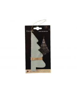 Albero origami grigio 15cm