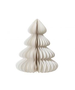 Albero di Natale in carta bianco 60cm