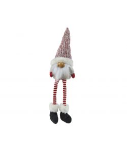 Decoro Gnomo di Natale - h 45 cm