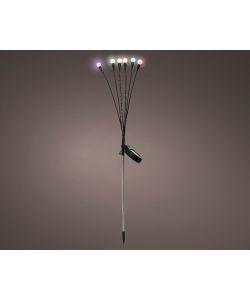 Paletto solare led multicolor