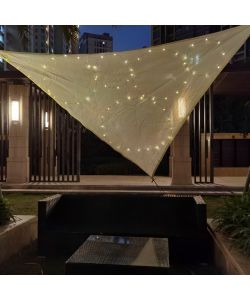 Vela da giardino con luci led