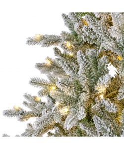 Albero Allison innevato con led 180cm