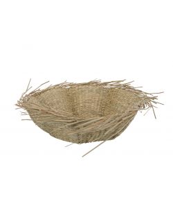 Cesta in rafia colore naturale