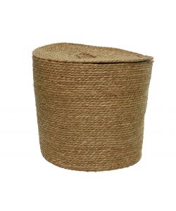 Cesta con coperchio 45x45x h40 cm Col.Naturale