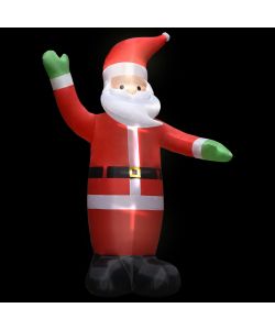 Babbo Natale Gonfiabile Decorazione con LED IP44 4,5 m