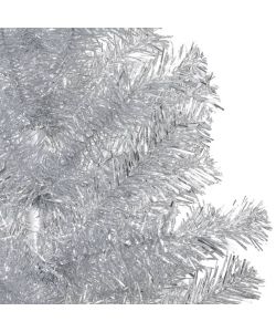 Albero di Natale Artificiale con Supporto Argento 150 cm PET