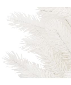 Albero di Natale Artificiale con Aghi Realistici Bianco 65 cm