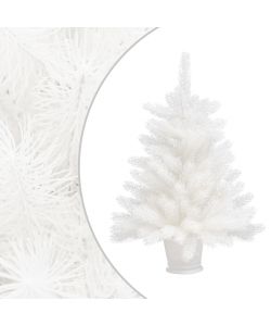 Albero di Natale Artificiale con Aghi Realistici Bianco 65 cm