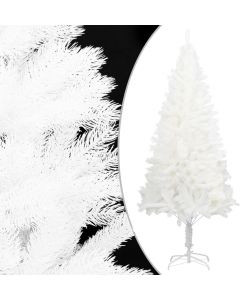 Albero di Natale Artificiale con Aghi Realistici Bianco 150 cm