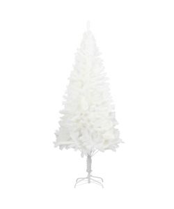 Albero di Natale Artificiale con Aghi Realistici Bianco 150 cm