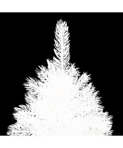 Albero di Natale Artificiale con Aghi Realistici Bianco 180 cm