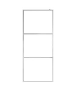 Parete per Doccia Walk-in Vetro Semi Smerigliato ESG 90x195 cm