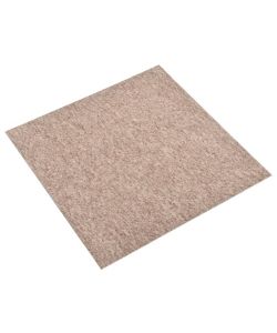 Quadrotte di Moquette 20 pz 5 mq 50x50 cm Beige