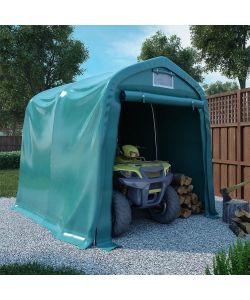 Tenda Garage in PVC 2,4x2,4 m Verde