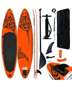 Set Tavola Gonfiabile da SUP 305x76x15 cm Arancione