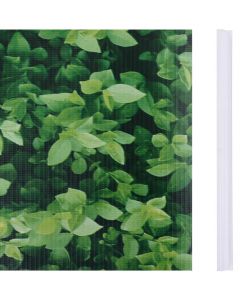 Recinzione Frangivento da Giardino PVC 35x0,19 m Verde