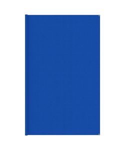 Tappeto da Tenda 400x500 cm Blu in HDPE