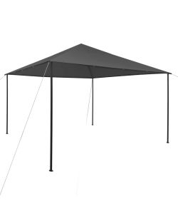 Gazebo da Giardino 4x4x3 m Antracite 180 g/m