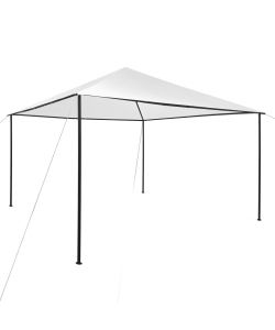 Gazebo da Giardino 4x4x3 m Bianco 180 g/m