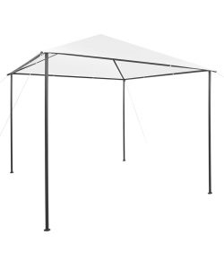 Gazebo da Giardino 3x3x2,9 m Bianco 180 g/m