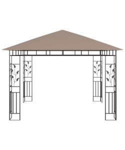 Gazebo con Zanzariera 3x3x2,73 m Talpa 180 g/m