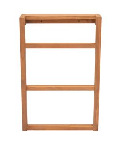 Portasciugamani 2 pz Legno Massello di Teak