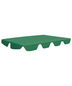 Baldacchino per Dondolo da Giardino Verde 150/130x70/105 cm