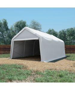 Tenda Capannone in PVC 550 g/mq 4x6 m Bianco