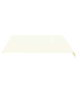 Tessuto di Ricambio per Tenda da Sole Crema 4x3,5 m
