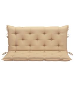 Cuscino per Dondolo Beige 120 cm in Tessuto