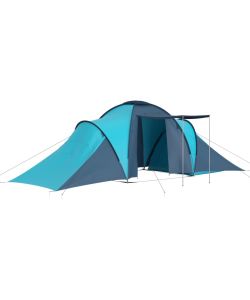 Tenda da Campeggio per 6 Persone Blu e Azzurra