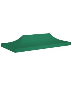 Tetto per Tendone per Feste 6x3 m Verde 270 g/mq