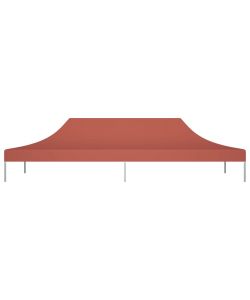 Tetto per Tendone per Feste 6x3 m Terracotta 270 g/m