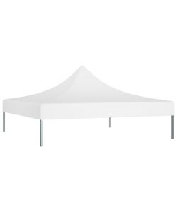 Tetto per Tendone per Feste 2x2 m Bianco 270 g/mq