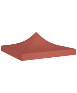 Tetto per Tendone per Feste 2x2 m Terracotta 270 g/mq